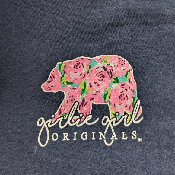 XL Girlie Girls Mama Bear Floral Short Sleeve T-Shirt-NWT - Picture 4 of 5